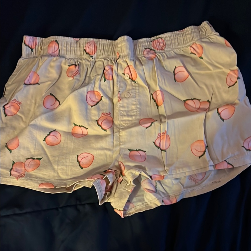 Peach Print Boxer Shorts